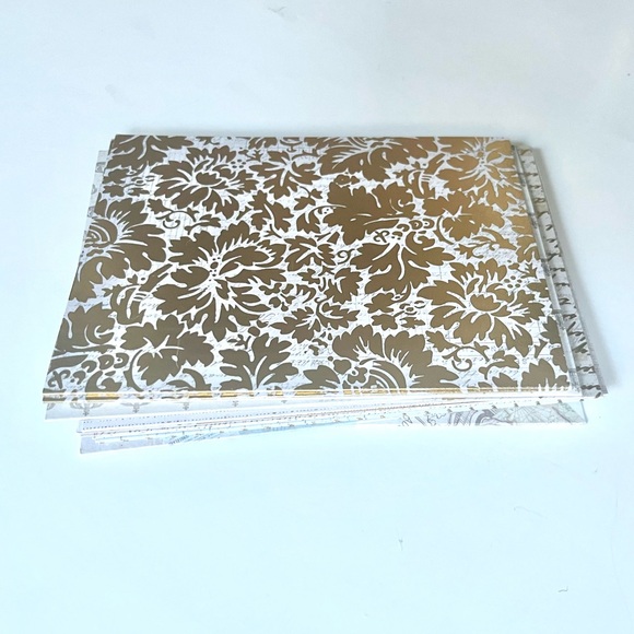 vintage style with gold foil thank you cards & envelopes set of 16 - Picture 6 of 15